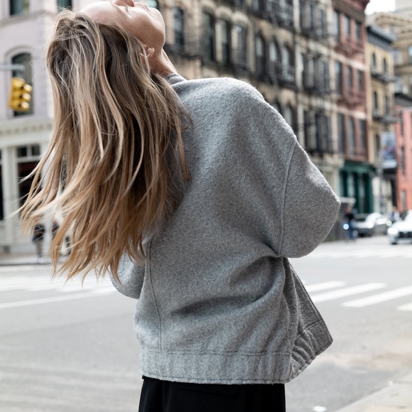 Oversized Zara boucle bomber - Picture 2 of 6